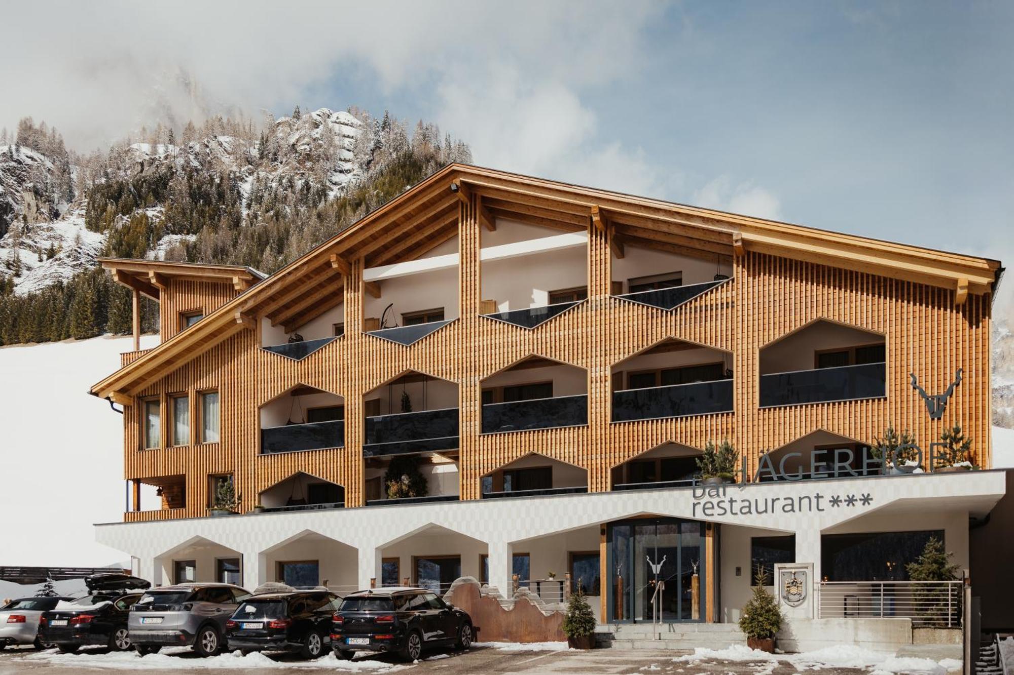 Hotel Jaegerhof Colfosco Exterior foto